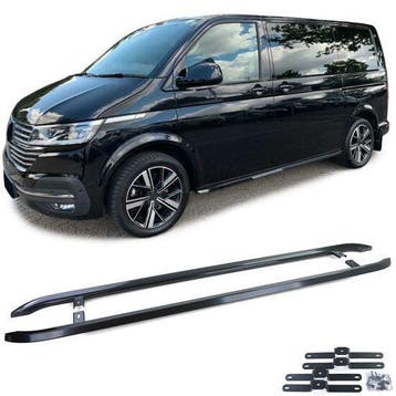 Sidebars Glans Zwart VW Transporter T5 T6 T6.1 CS161, Auto-onderdelen, Nieuw