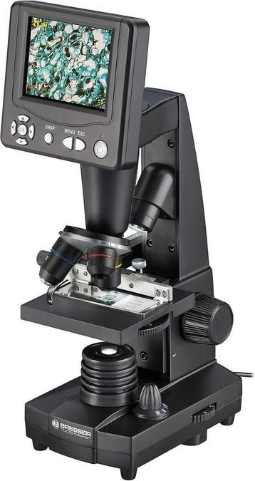 Bresser Digitale Microscoop | 5MP LCD | 41% Korting, Ophalen of Verzenden, Zo goed als nieuw, Ontdekken, Met licht