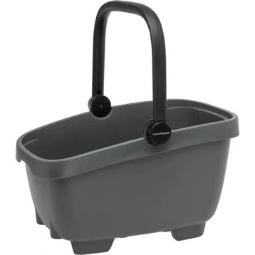 New Looxs Fietsmand 28L - Gerecycled Plastic - Antraciet..., Ophalen of Verzenden, Nieuw