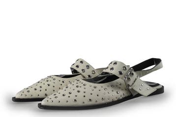 Sacha Slingbacks in maat 39 Wit, Verzenden, Wit, Zo goed als nieuw, Sacha