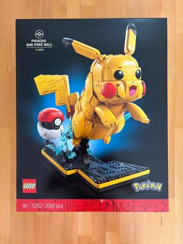 Lego Set - 72152 - Pokémon - Pikachu and Poké Ball, Nieuw