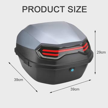 Motor Scooter Topkoffer - Grote Waterdichte Opbergbox met Sl, Verzenden, Nieuw