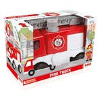 Dolu Brandweerwagen Rood/Wit (Brandweer Speelgoed), Verzenden, Nieuw