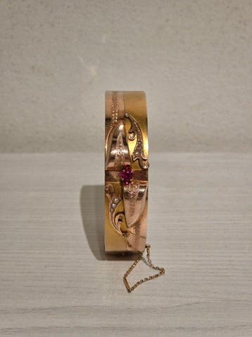 Armband Roodgoud - Parel, Nieuw