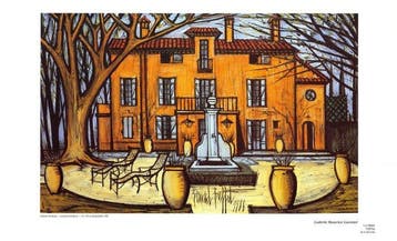 Bernard Buffet (1928-1999) - La terrasse de la Baume