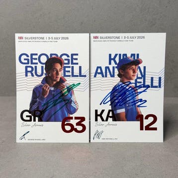Mercedes - GP Silverstone 2026 limitef fan card - Kimi, Nieuw
