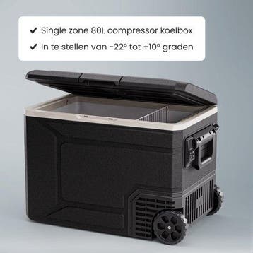 2dekans | Auronic Elektrische Koelbox - Compressor - 80L -, Ophalen of Verzenden, Zo goed als nieuw