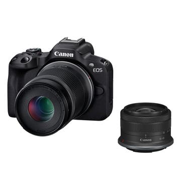 Canon EOS R50 + RF-S 18-45mm IS STM + RF-S 55-210mm IS STM, Verzenden
