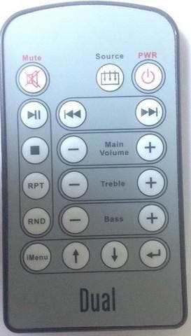 Afstandsbediening Dual audio, Audio, Tv en Foto, Afstandsbedieningen, Ophalen of Verzenden, Nieuw, Origineel
