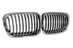 Chrome Nieren BMW E46 Sedan/Touring -01 Ook Compact B6264, Nieuw, Voor, BMW