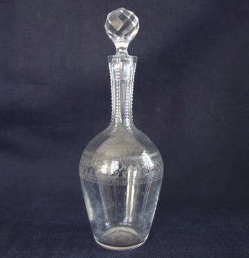 Baccarat - Karaf - Kristal - likeurkaraf, Antiek en Kunst, Antiek | Glas en Kristal