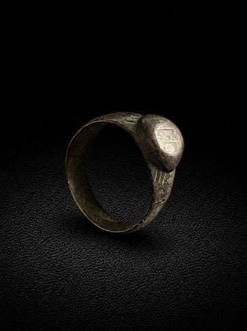 Oud-Romeins, Keizerrijk Brons Ring - 1e tot 3e eeuw na