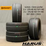 275/45/21 315/40/21 Continental zomerbanden 6,2/6mm 4X, Auto-onderdelen, Banden en Velgen, Gebruikt, Band(en), Personenwagen, 315 mm