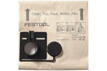Festool filterzak FIS-CT 11/22 - 5 stuks (overig), Doe-het-zelf en Verbouw, Ophalen of Verzenden, Nieuw, Overige typen