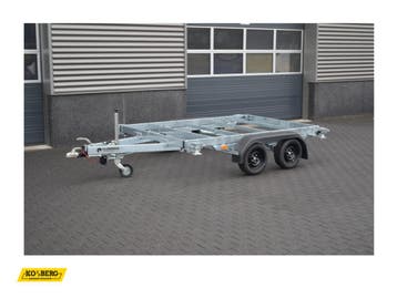 Vlemmix 10FT Container Trailer 2700 kg 2 x as 1350 kg -, Ophalen of Verzenden, Nieuw