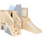 Speelhuis professioneel voor kinderdagverblijf (voor binnen), Nieuw, Hout