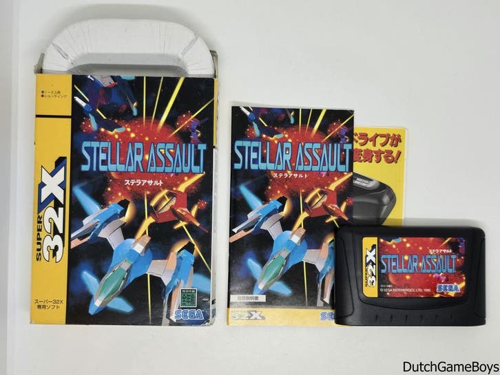 Sega 32X - Stellar Assault - Japan, Spelcomputers en Games, Games | Sega, Gebruikt, Verzenden