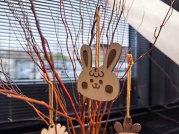 Houten paashangers set (Interieur, Cadeaus;Stijl & Serie), Ophalen of Verzenden, Nieuw
