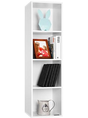 Boekenkast Skylar Wit 106x30x30cm (Meubelen, Interieur), Verzenden