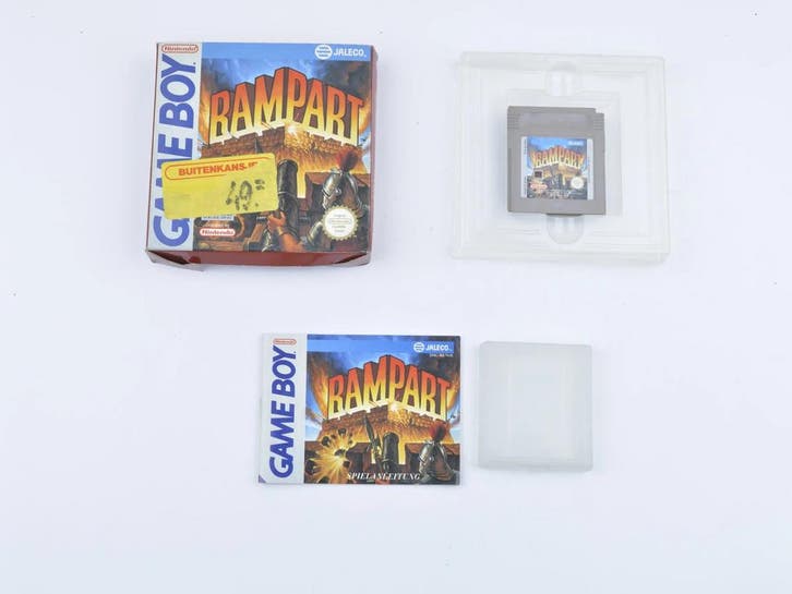 Rampart [Gameboy], Spelcomputers en Games, Games | Nintendo Game Boy, Zo goed als nieuw, Ophalen of Verzenden