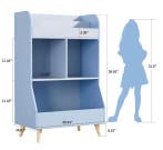 Montessori Kinderboekenkast –Veilig Opbergmeubel voor Kinder, Verzenden, Nieuw