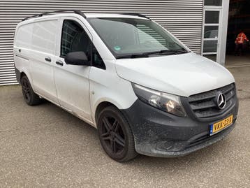 Zakelijke Lease |  Mercedes-Benz Vito 114 CDI L2 EXPORT Airc, Stof, Gebruikt, Euro 6, Wit