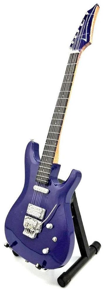 Miniatuur replica Ibanez gitaar - Joe Satriani, Ophalen of Verzenden, Nieuw, Pop, Beeldje of Miniatuur