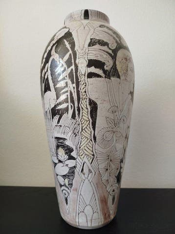 Tilgmans Keramik - Zawadzki Marian - Vaas - Hoogte: 41,5 cm, Antiek en Kunst, Antiek | Glas en Kristal