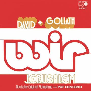 Single vinyl / 7 inch - Wir  - David + Goliath / Jerusalem, Verzenden, Zo goed als nieuw, 7 inch, R&B en Soul