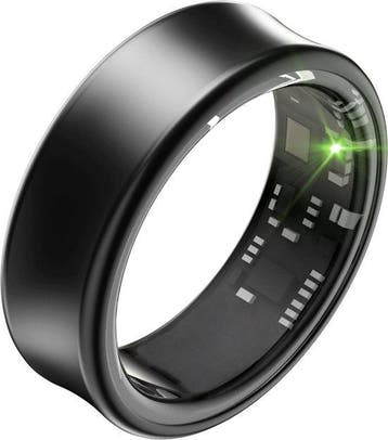 2dekans | Focus® S2 Smart Ring - Zwart - Maat 11 - AI Coach, Ophalen of Verzenden, Zo goed als nieuw