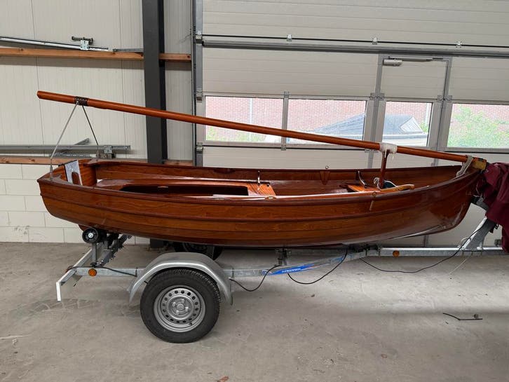 Nieuwe 12 voets Jol met trailer!, Watersport en Boten, Open zeilboten, Nieuw