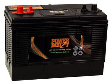 Powerboozt Semi-Tractie accu | PB.GR31.105 | 12V 105Ah, Ophalen of Verzenden, Nieuw