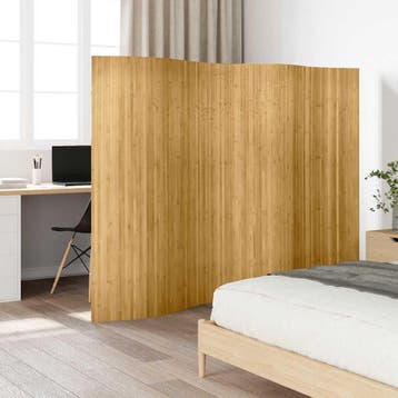 vidaXL Kamerscherm breedte 250 cm hoogte 165 cm bamboe, Verzenden, Nieuw