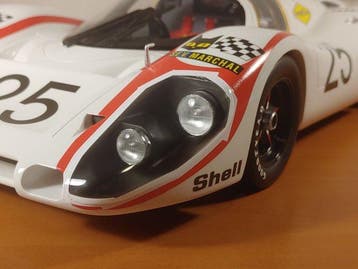 CMR 1:12 - Model raceauto - Porsche 917 Long Tail #25 - Pole, Nieuw