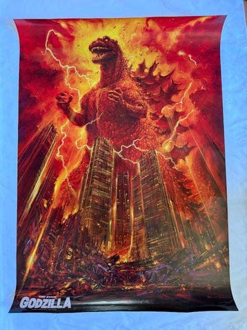 Noriyoshi Ohrai - Gozilla - Godzilla B1 Poster – Art by, Nieuw