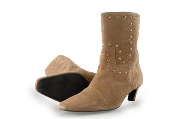 Sacha Enkellaarzen in maat 42 Beige, Kleding | Dames, Schoenen, Verzenden, Beige, Lage of Enkellaarzen, Zo goed als nieuw