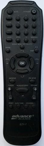 Afstandsbediening advance acoustic EZY-7, Ophalen of Verzenden, Nieuw, Origineel