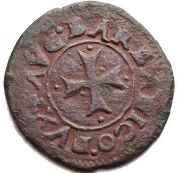 Agostino Barbarigo, doge LXXIV. Italy Venezia. Bagattino per