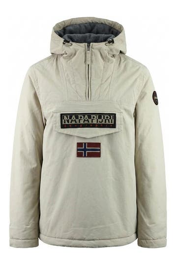 Napapijri Jas in maat XS Wit, Verzenden, Zo goed als nieuw, Wit, Napapijri