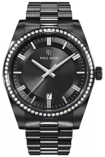 Paul Rich Legacy Black LEG07 horloge, Sieraden, Tassen en Uiterlijk, Horloges | Heren, Overige merken, Staal, Verzenden, Polshorloge
