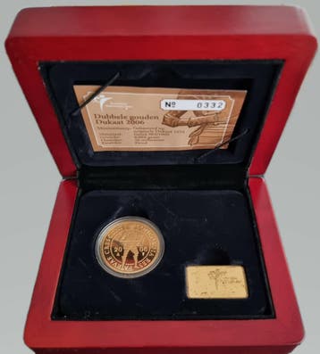Dubbele Gouden Dukaat 2006 (1.800 oplage), Verzenden, Munten