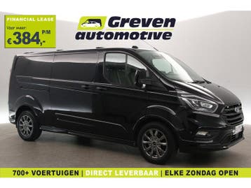 Ford Transit Custom 2.0 TDCI L2H1 185PK Sport | 2800KG, Euro 6, Zwart, Nieuw, Ford