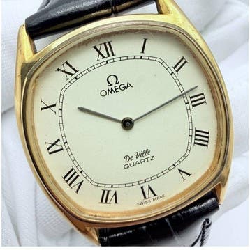 Omega - De Ville QUARTZ Cal.1365 Mens Wristwatch - Zonder, Nieuw