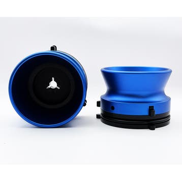Retroreels NAB Adapter Set | Aluminium Mat Blauw Revox, Audio, Tv en Foto, Bandrecorders, Verzenden