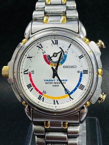 Seiko - Yacht Timer - Zonder minimumprijs - 8M37-7000 -