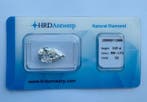 1 pcs Diamant (Natuurlijk) - 3.01 ct - Peer - F - SI2 - HRD, Nieuw