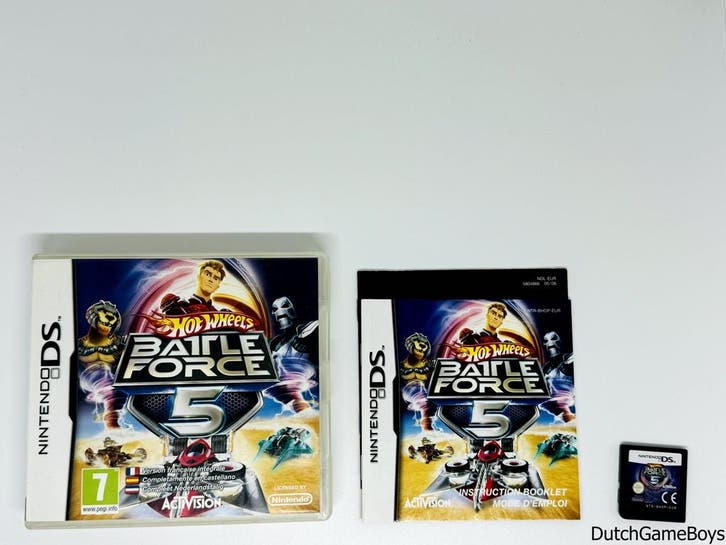 Nintendo DS - Hot Wheels - Battle Force 5 - EUR, Spelcomputers en Games, Games | Nintendo DS, Gebruikt, Verzenden