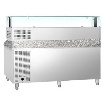 GGM Gastro | Pizza koelwerkbank PREMIUM - 2000x800mm - 2 |, Verzenden, Nieuw in verpakking