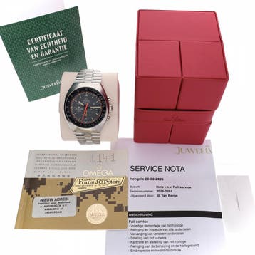 Omega Speedmaster Mark II Racing 145.014; Vintage Horloge..., Overige merken, Staal, Gebruikt, Polshorloge