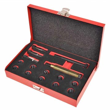vidaXL Gloeibougie draad reparatie set M10 x 1,0 mm 15-delig, Verzenden, Nieuw